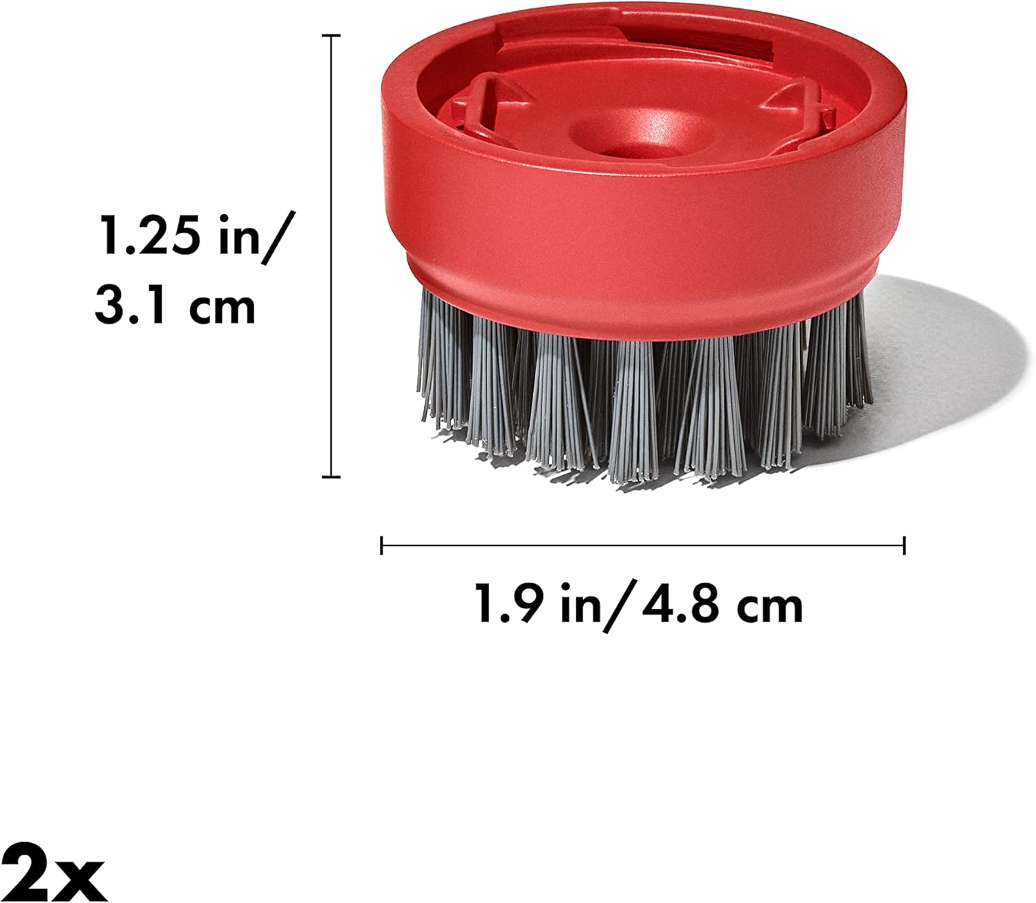 OXO Cabezales de repuesto para cepillos de platos dispensadores de jabón de cocina para