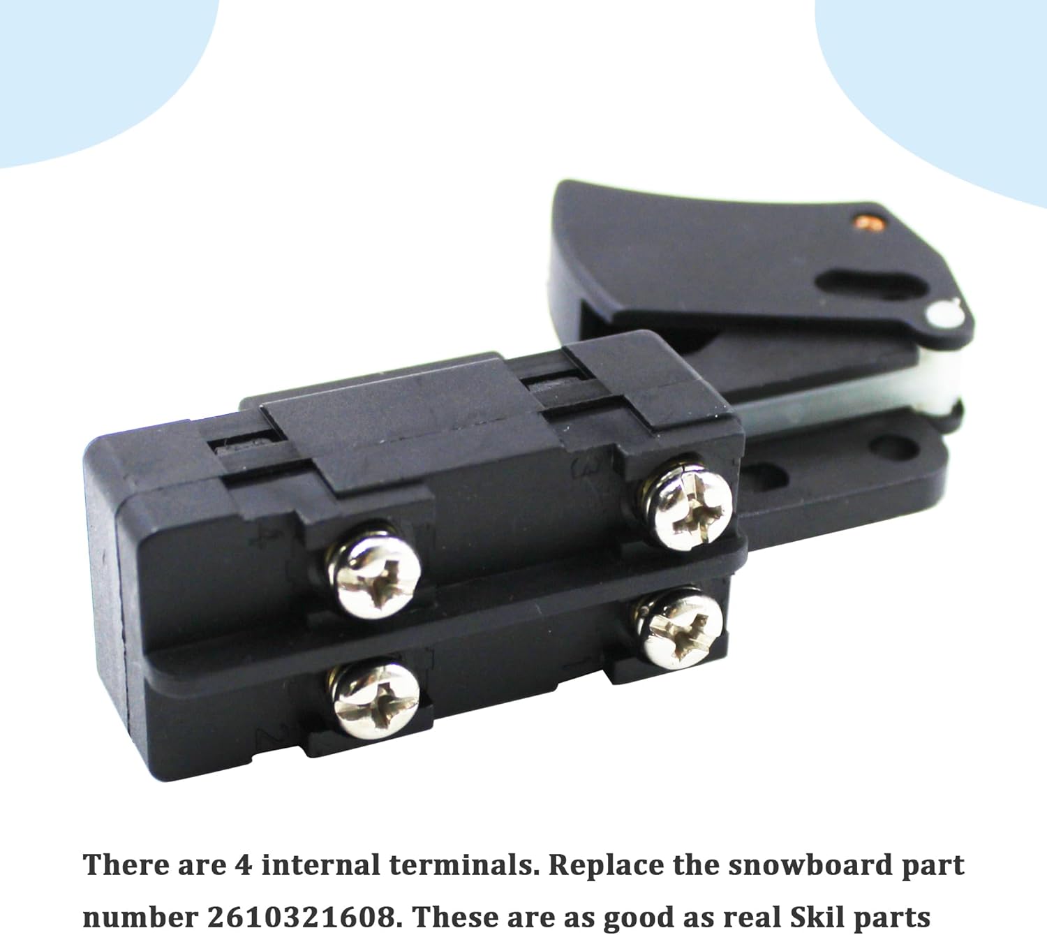 SW77 – Gatillo de sierra de interruptor para Ryobi Switch Saw Trigger y Ridgid Switch Saw Trigger 760245002 (1 unidad)