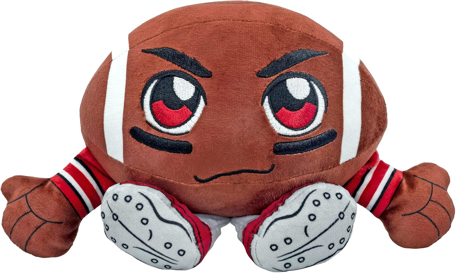 Bleacher Creatures Ohio State Buckeyes Kuricha – Peluche de fútbol sentado de 8 pulgadas, suave inspirado en Chibi
