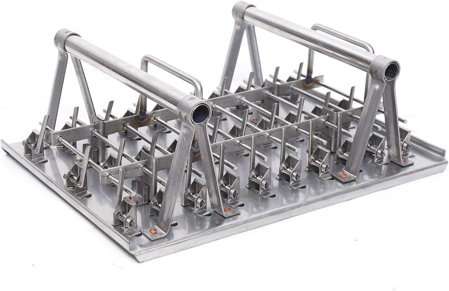 Moldes de acero inoxidable para helado, con 30 tazas de molde, kit de moldes de acero inoxidable, moldes de acero inoxidable, molde para paletas de