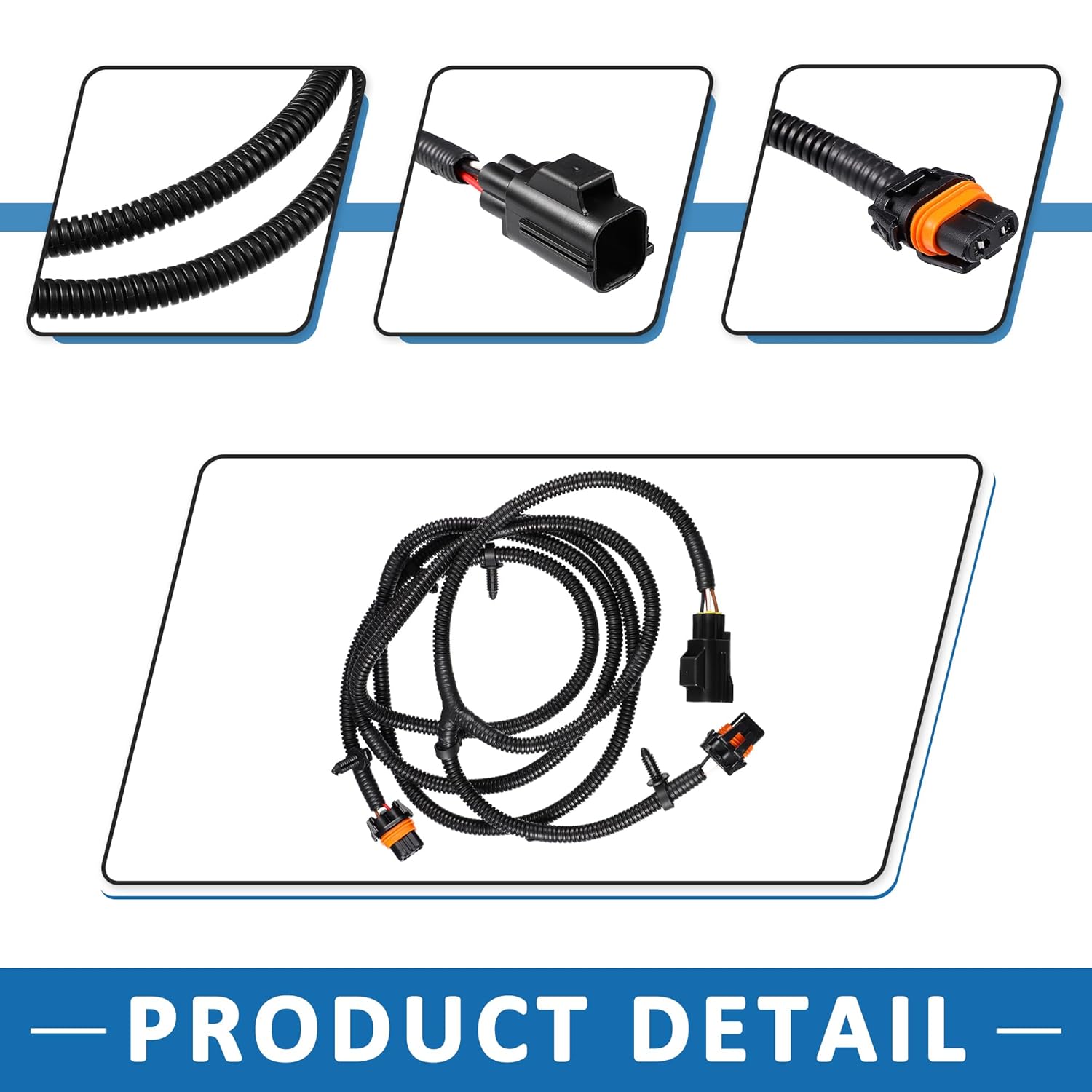 Arnés de cableado de puente de luz antiniebla 68046303AC para Ram 2500 2011-2018