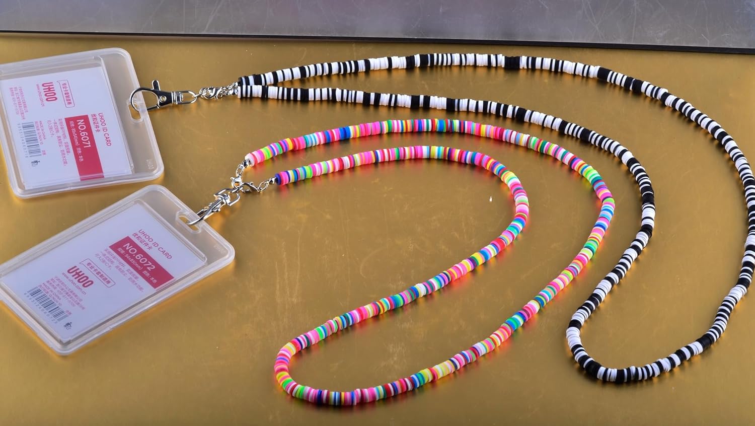 2 cordones para insignias de identificación, llaves, crucero, tarjetero, lindo para mujeres, hombres, profesores, niños, portátil, retráctil,