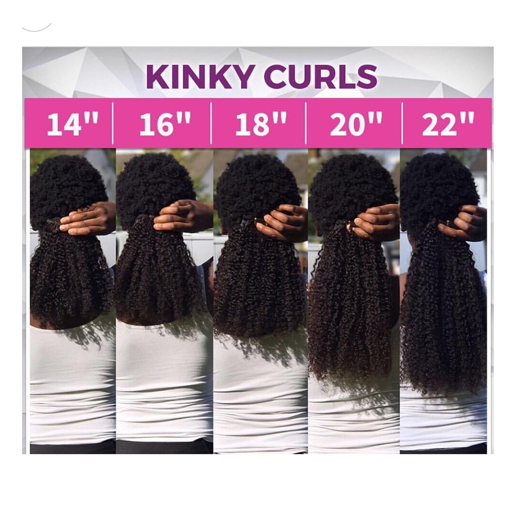 Ombre Remy Extensiones de cabello humano en clip Afro Kinky Curly 4B 4C 100% Extensiones de Cabello Negro Natural de 10 -22 pulgadas  25.4 – 55.88