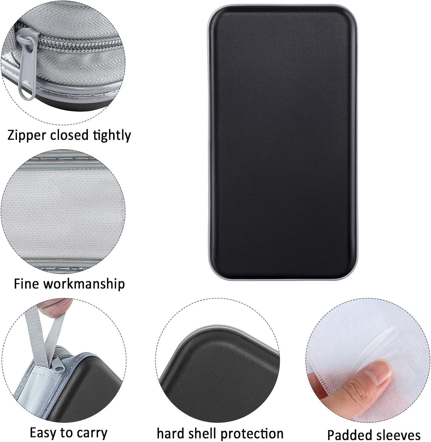 Cartera, estuche, caja resistente para CDDVD (capacidad para 80 CDDVD)