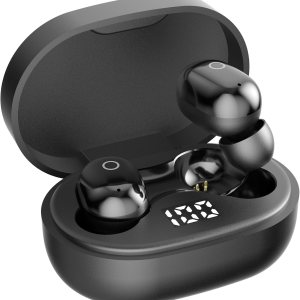viken Mini auriculares inalámbricos Bluetooth de 5.3 pulgadas, auriculares ligeros con micrófono integrado, IPX5 impermeable, sonido premium viken Mini auriculares inalámbricos Bluetooth de 5.3 pulgadas, auriculares ligeros con micrófono integrado, IPX5 impermeable, sonido premium