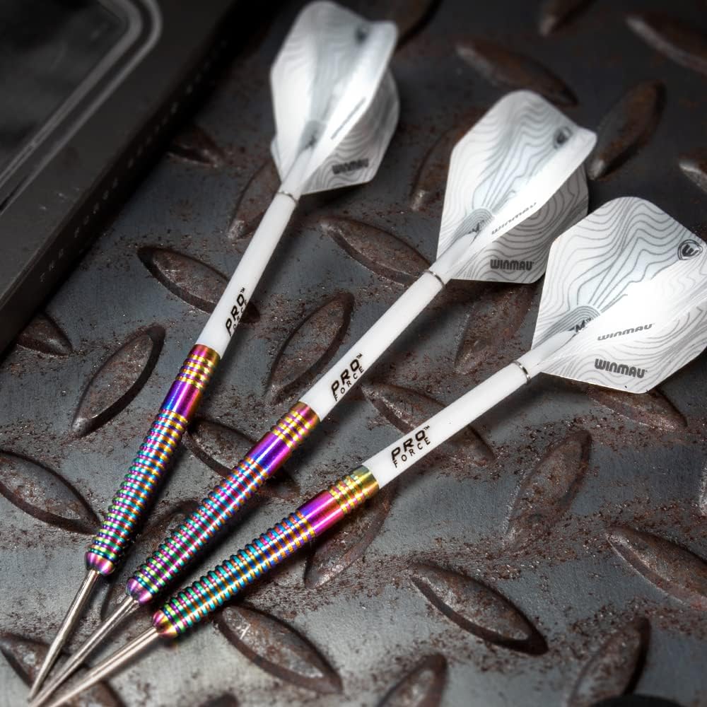 Winmau Solaris Urban – Juego de dardos de punta de acero de 0.74oz