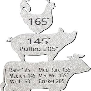 Regalo de barbacoa para hombre, fiesta de parrilla para marido, guía de temperatura de carne, guía para ahumar carne, decoración de barbacoa, Regalo de barbacoa para hombre, fiesta de parrilla para marido, guía de temperatura de carne, guía para ahumar carne, decoración de barbacoa,