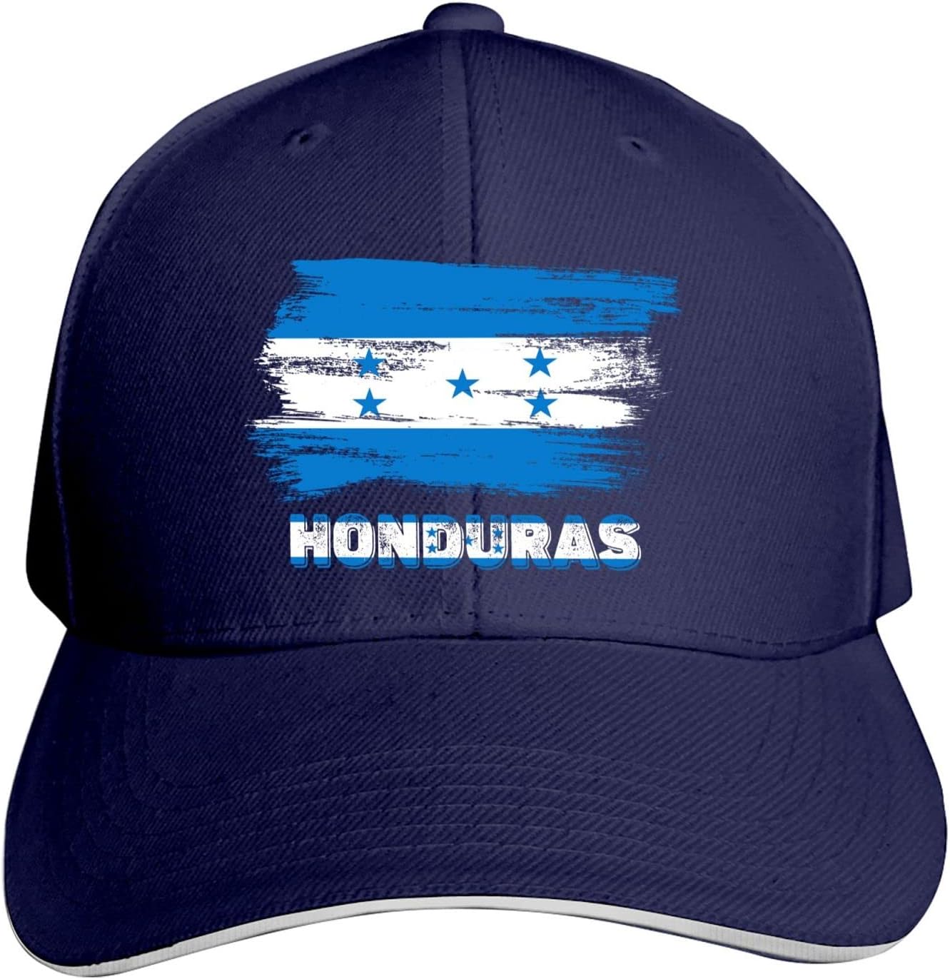 Tiayead Gorra de béisbol con bandera de Honduras, gorra de camionero para hombres y mujeres, gorra ajustable para papá
