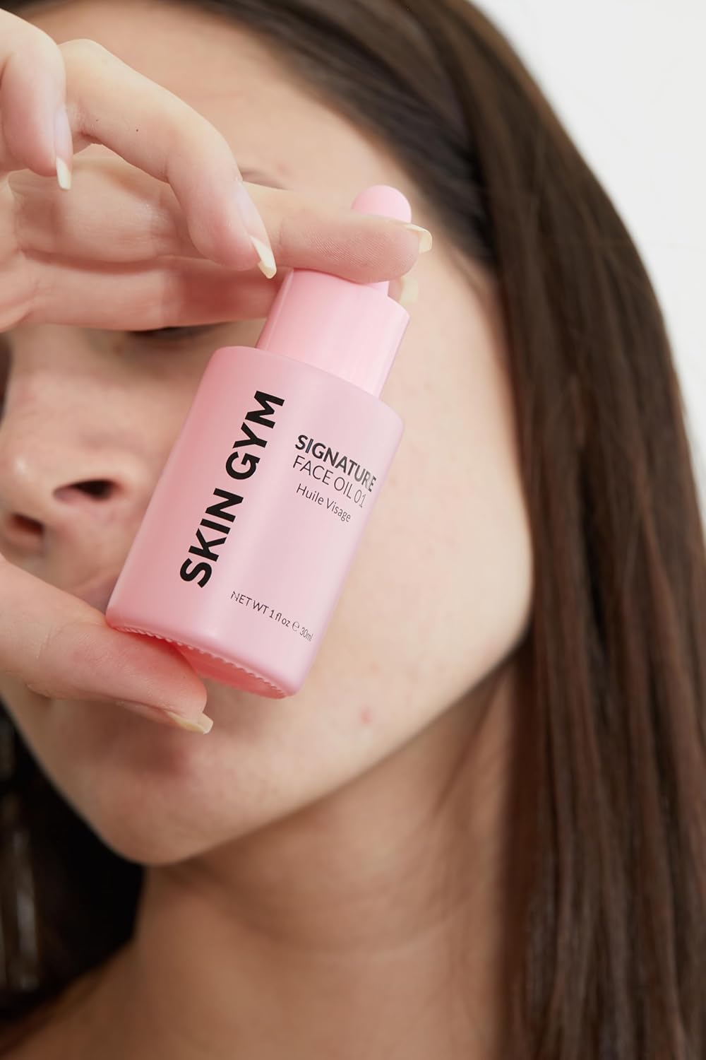 SKIN GYM Aceite facial característico, hidratante y exfoliante – Con vitamina E, jojoba, rosa mosqueta, semilla de albaricoque