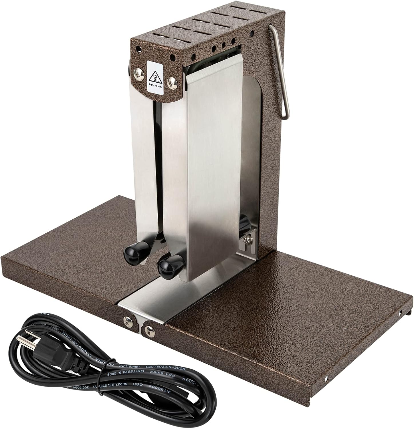 Máquina eléctrica de queso Raclette comercial para queso, 1000 W, calentador de quesos para encimera, 608 , calentador de queso de restaurante de
