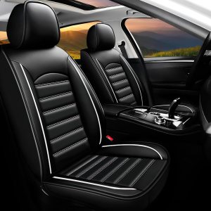 ROBECCHI Fundas de asiento de automóvil para Mercedes-Benz Sprinter 2014-2016, 5 fundas de asiento impermeables, de piel sintética, fundas de ROBECCHI Fundas de asiento de automóvil para Mercedes-Benz Sprinter 2014-2016, 5 fundas de asiento impermeables, de piel sintética, fundas de