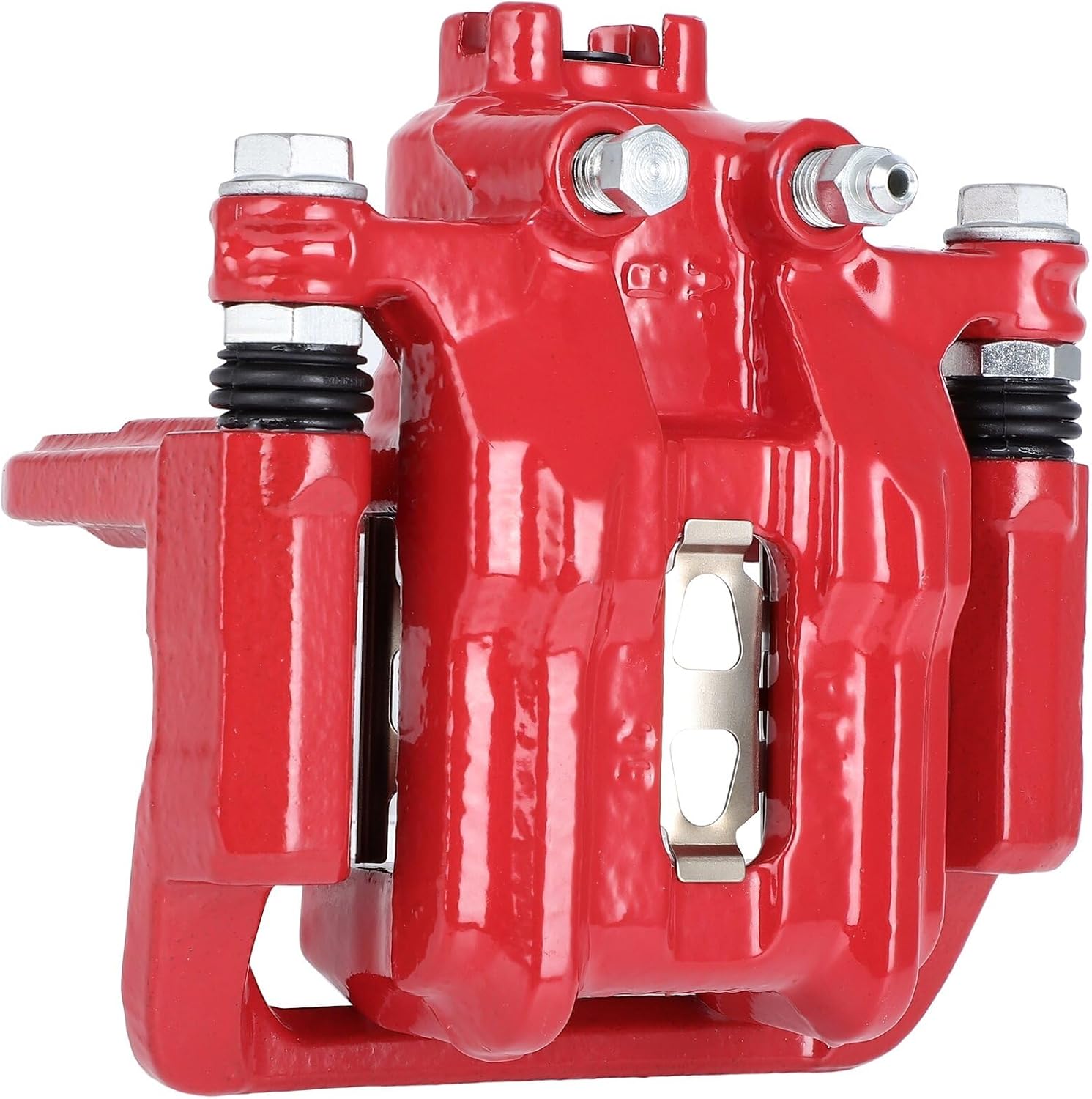 SCITOO Pinza de freno trasera derecha con soporte 19B6887 rojo compatible para Acura RDX 2013-2018 para Honda Crosstour 2012-2015 para Honda CR-V