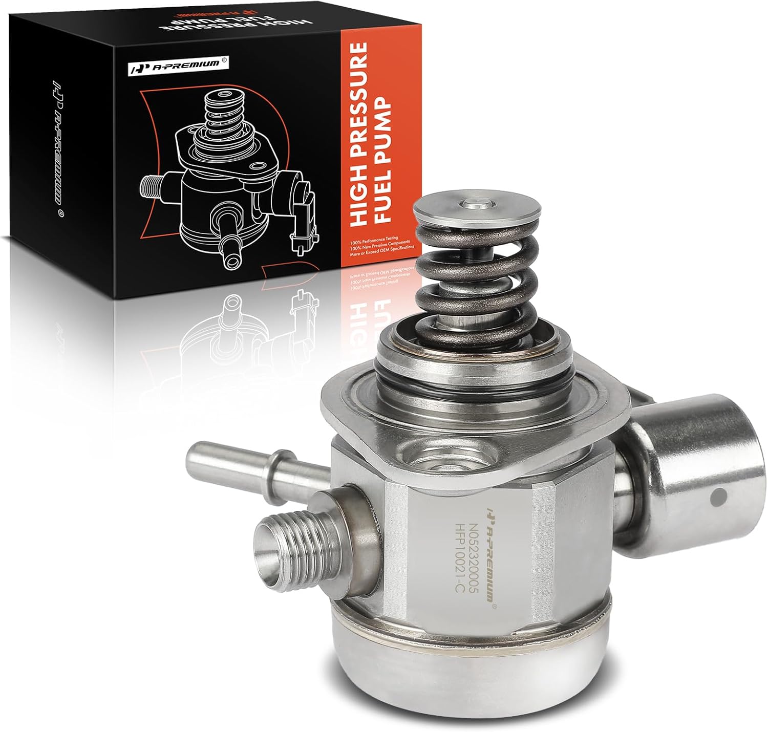 A-Premium Bomba de combustible de alta presión con sello compatible con Nissan Rogue 2017-2019, Rogue Sport 2017-2022, Sentra 2017-2019, Juke