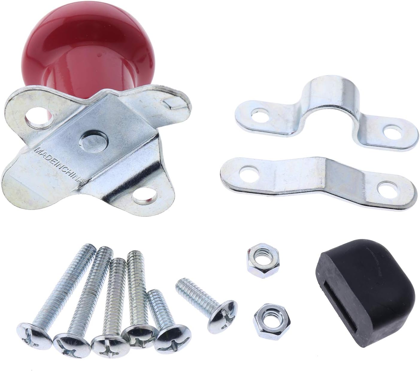 ZTUOAUMA Pomo giratorio para volante WSV122R con funda de goma, ajuste universal para John Deere, Ford Tractors, Woods Spinner y muchos más autos,