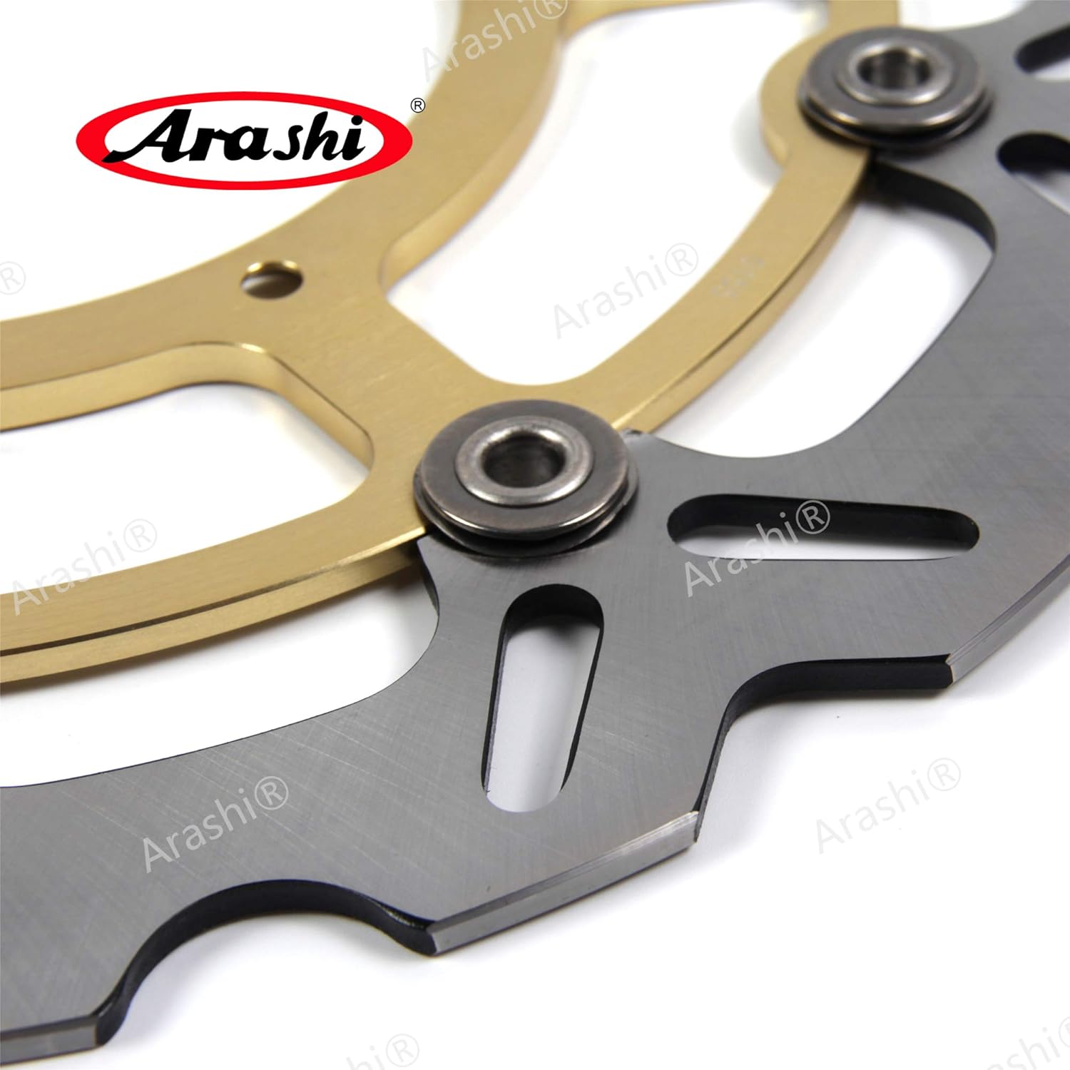 Arashi Rotores de disco de freno delantero y trasero para Suzuki DRZ400SM DR-Z400SM 2005-2021 Piezas de repuesto de motocicleta DRZ DR-Z 400 DRZ400