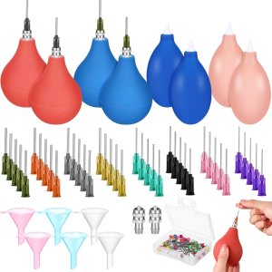 Dandat 150 piezas de herramientas de cerámica, aplicador de precisión de cerámica, aplicador de puntas de precisión para botellas de cerámica, Dandat 150 piezas de herramientas de cerámica, aplicador de precisión de cerámica, aplicador de puntas de precisión para botellas de cerámica,