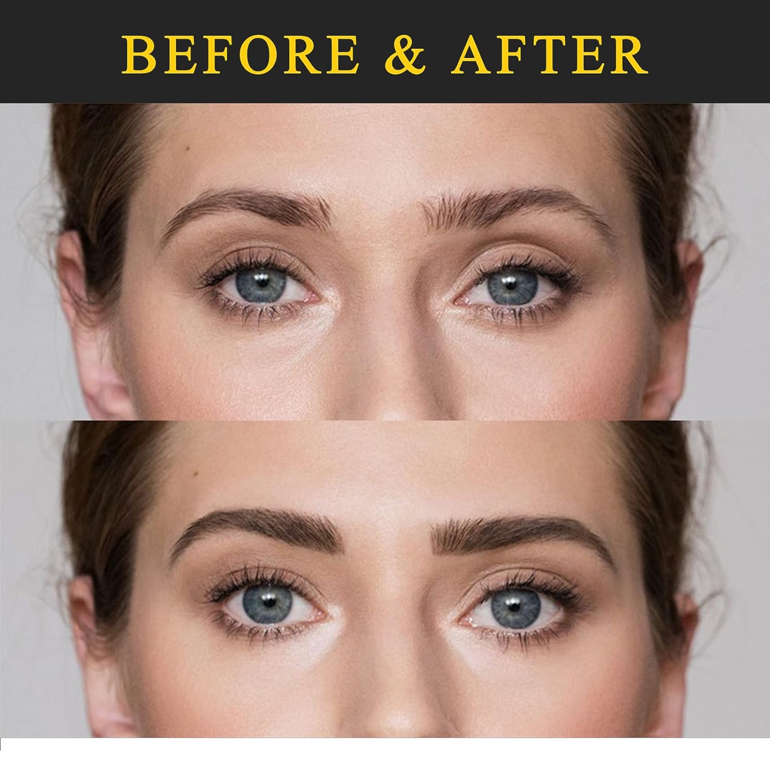 Kit de maquillaje de cejas, juego de color granate para cejas, fácil de usar, seguro y profesional, coloración de cabello para uso doméstico, larga