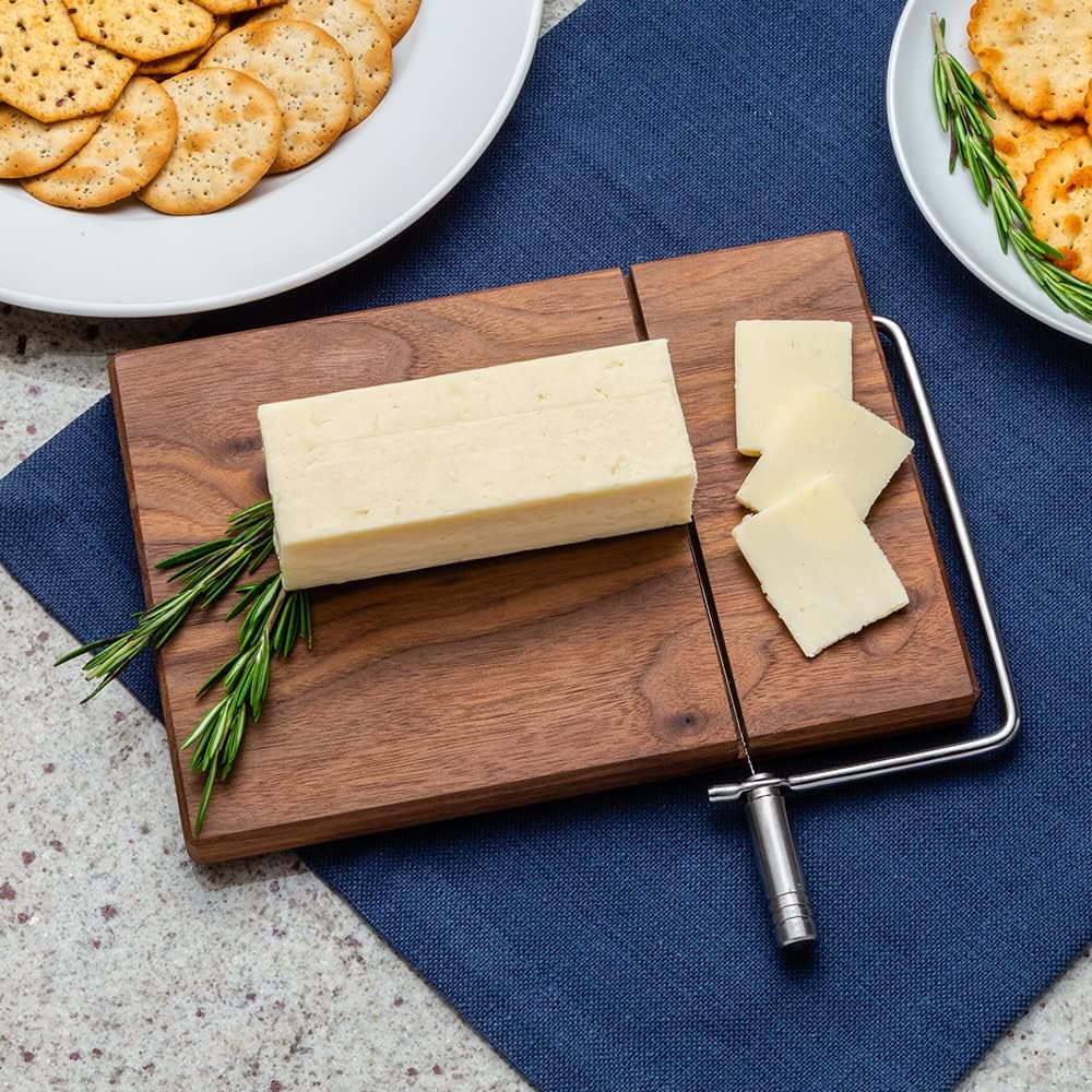 ROCKLER Kit de corte de queso, acabado de acero inoxidable