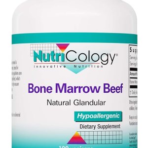 nutricology médula ósea Carne de Vacuno glándula Cápsulas, 100Count por nutricology nutricology médula ósea Carne de Vacuno glándula Cápsulas, 100Count por nutricology