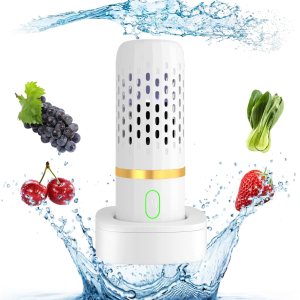 Lavadora de frutas y verduras – Dispositivo purificador limpiador de frutas 4400 Mah, limpieza rápida de 10 minutos para lavar frutas y verduras Lavadora de frutas y verduras – Dispositivo purificador limpiador de frutas 4400 Mah, limpieza rápida de 10 minutos para lavar frutas y verduras