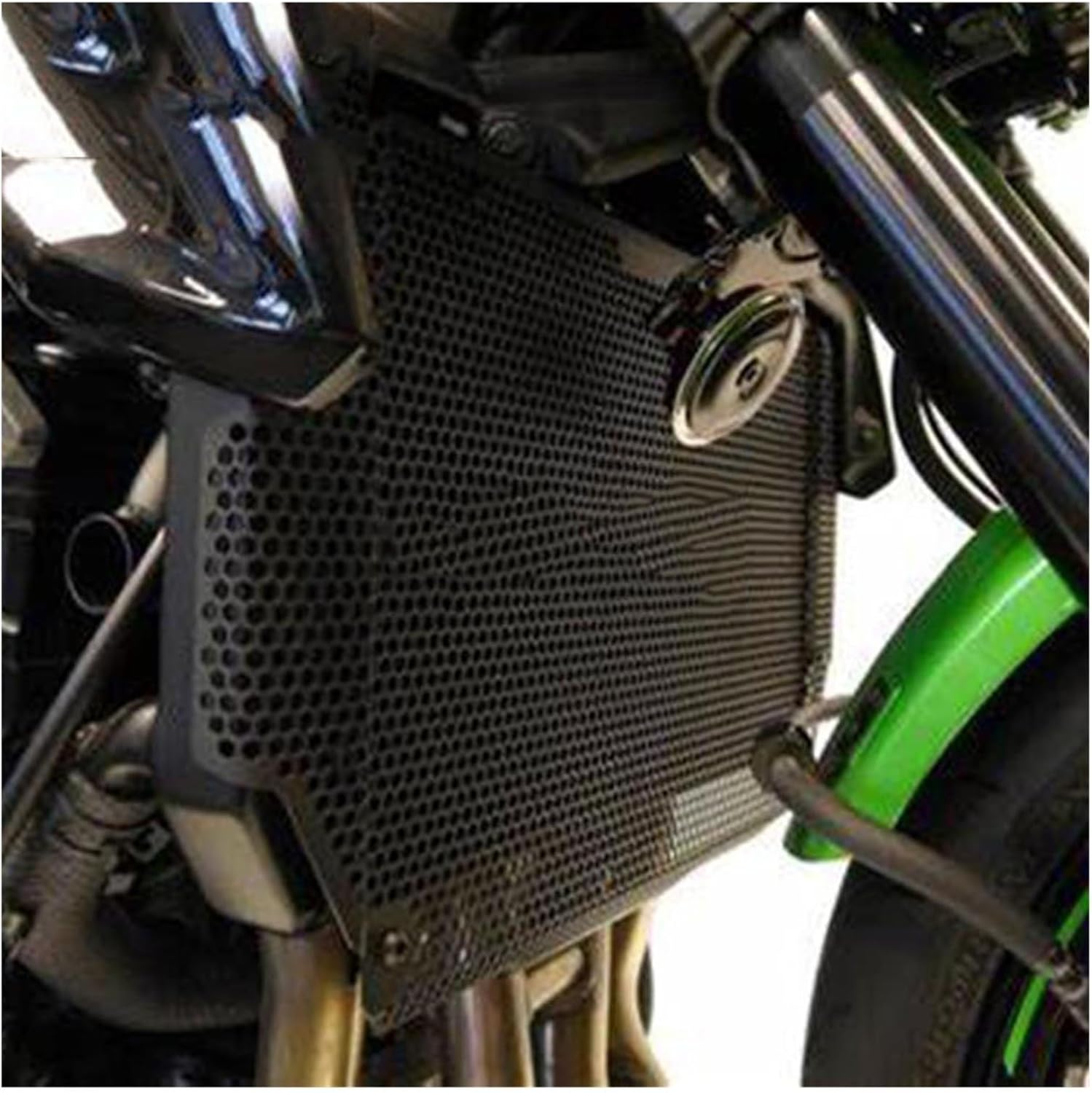 Radiator Z900 Motorcycle Radiator Guard Grille Cover Oil Cooler Guard Protection for KAWASA-&KI Z900 2017 2018 2019 2020 2021