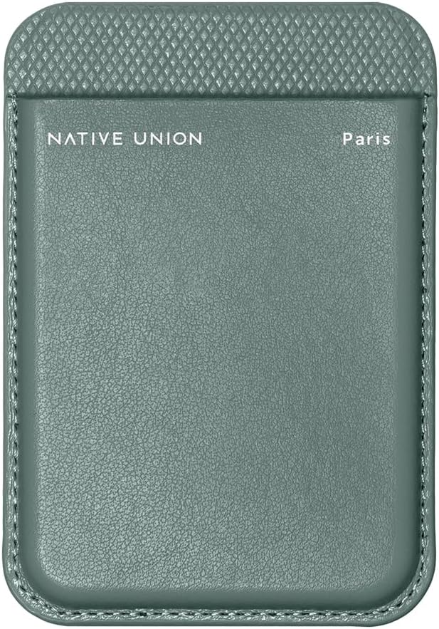 Native Union (Re Classic Wallet  Magnético, Verde pizarra, Classic