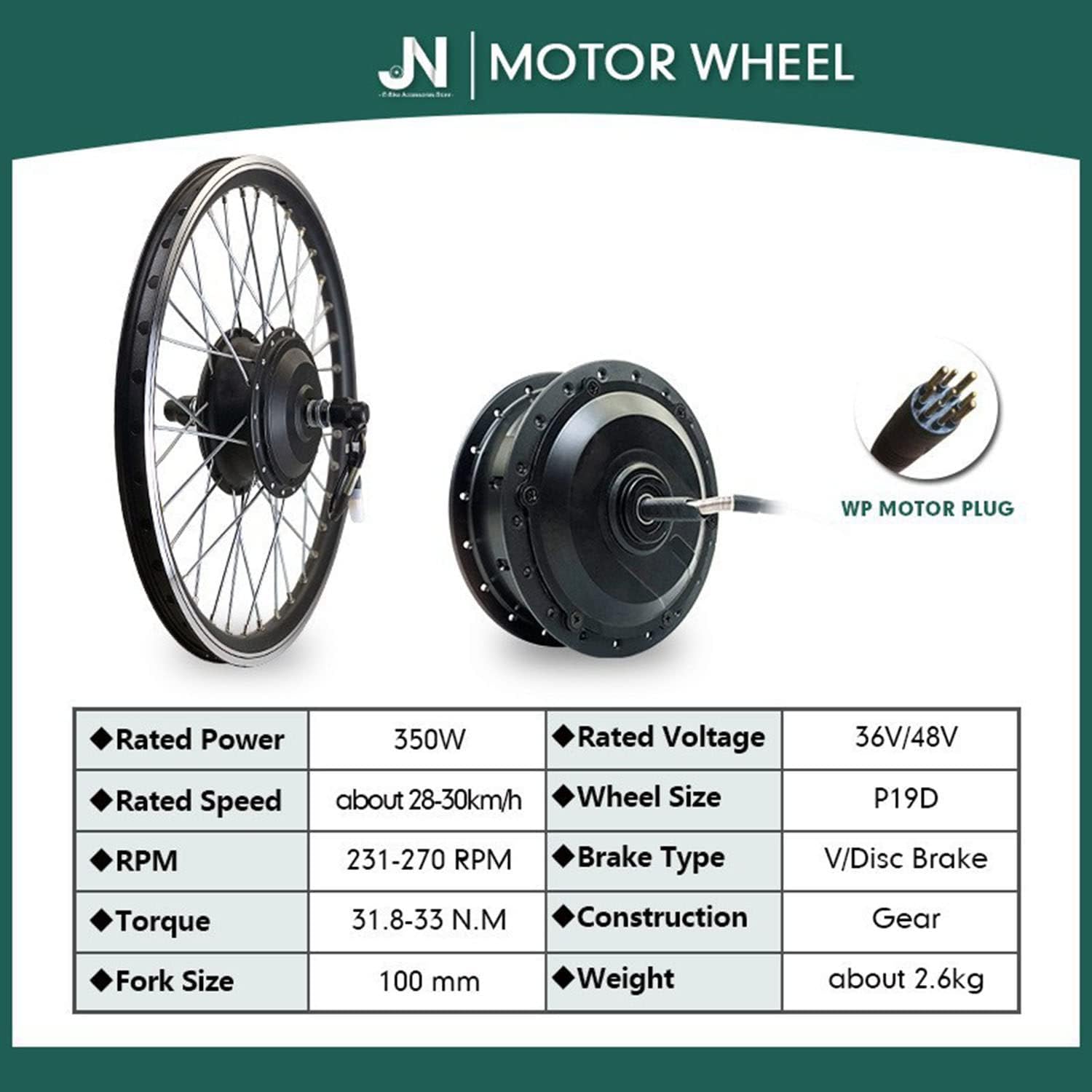 Kit de conversión de bicicleta eléctrica de 36 V48 V, 350 W500 W, kit de conversión de bicicleta eléctrica de 20 pulgadas, 24 pulgadas, 26 pulgadas,
