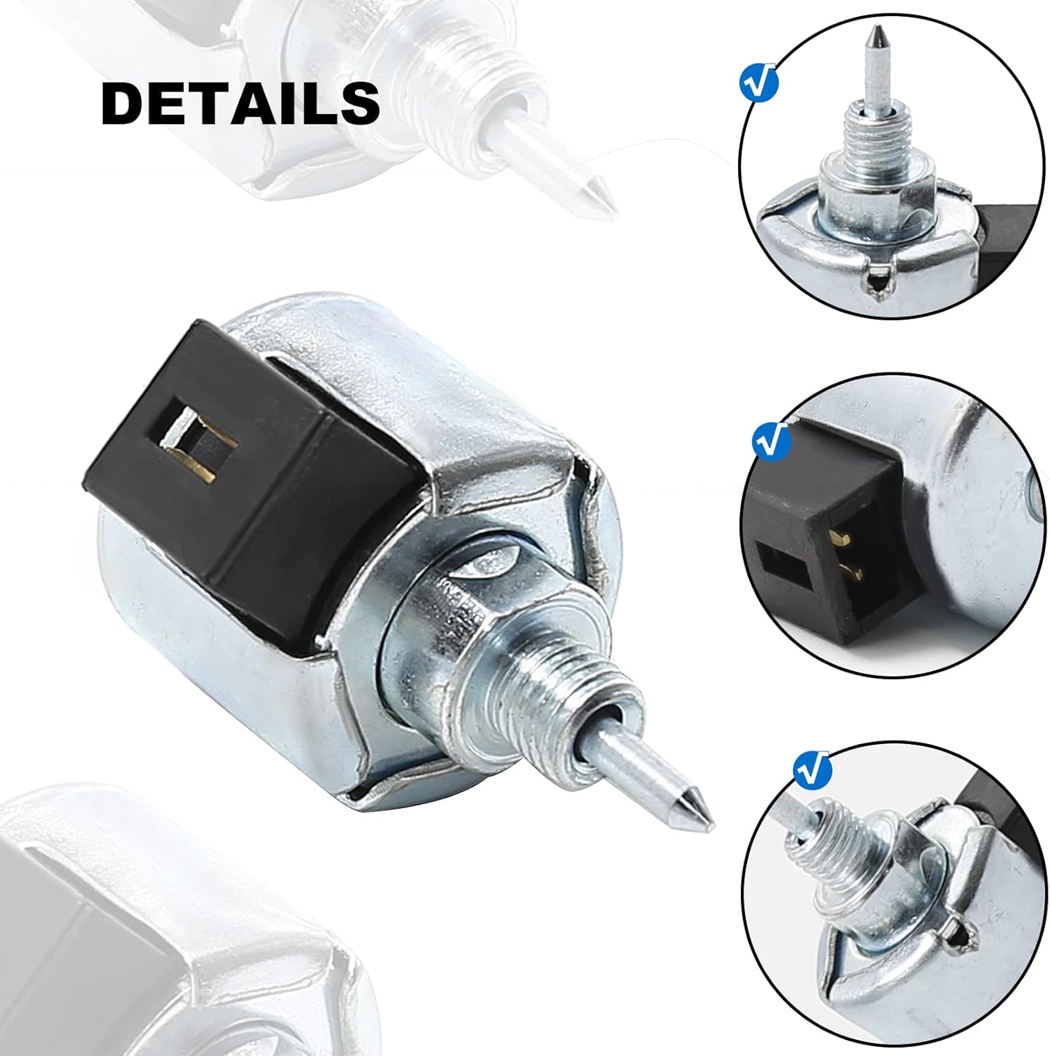 laffoonparts 694393 – Solenoide de combustible + arnés de cableado de repuesto para carburador de carbohidratos Briggs & Stratton Walbro