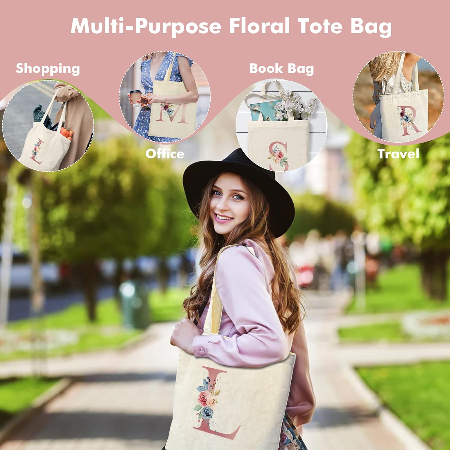 Binggemen Bolsa, Blanco, Letra L