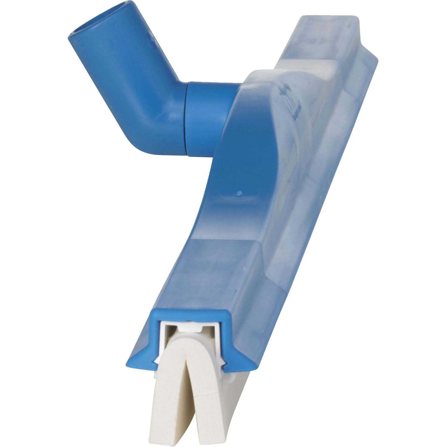 Vikan, Escobilla de goma azul, cuello giratorio, piso, 24 “, PPRB, 7764