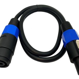 MTUERANC Cables de extensión Speakon macho a hembra, cable Speakon de 18 AWG, con bloqueo giratorio, para DJ PA escenario amplificador audio jack MTUERANC Cables de extensión Speakon macho a hembra, cable Speakon de 18 AWG, con bloqueo giratorio, para DJ PA escenario amplificador audio jack