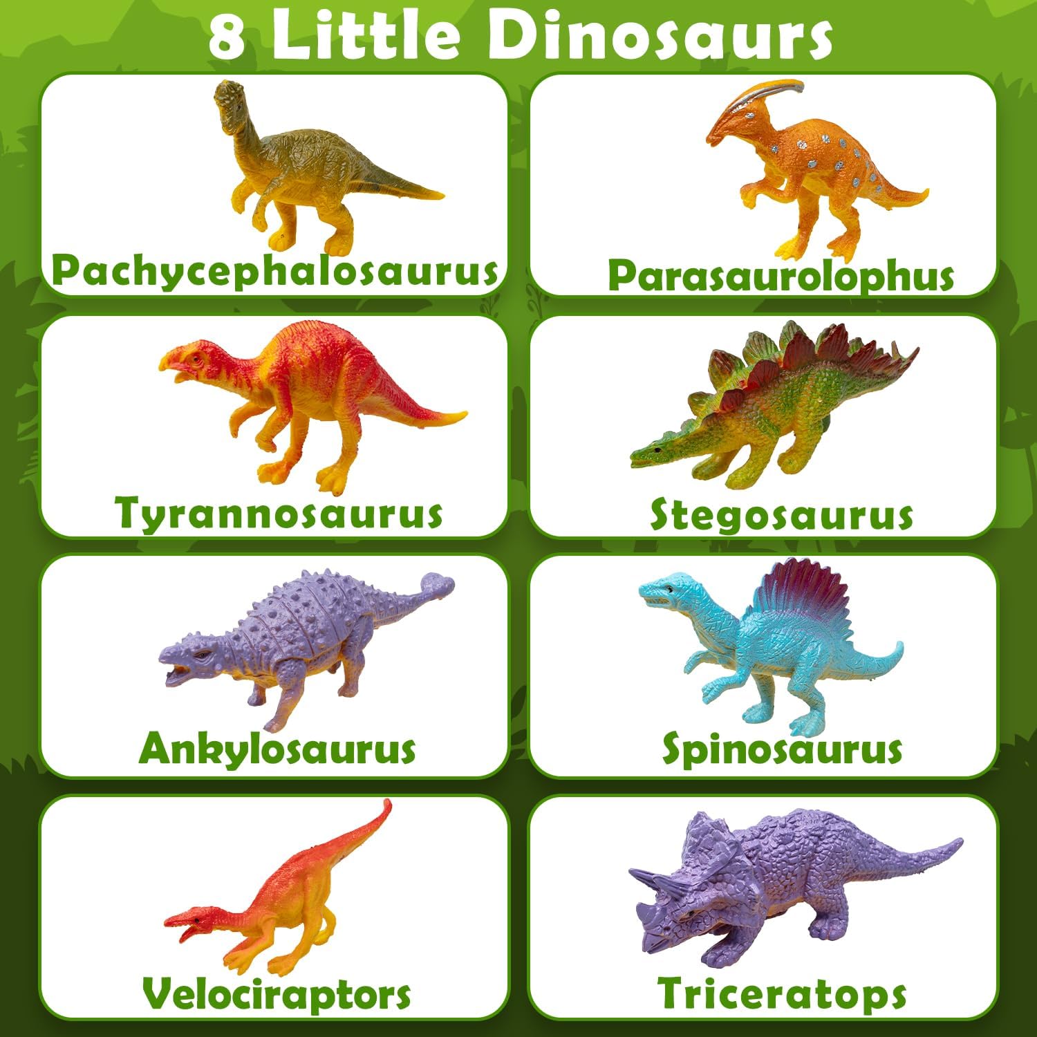 Juguetes de camión de dinosaurios para niños de 3 a 5 años, vehículo de transporte de tiranosaurio con 8 figuras de dinosaurios, juguetes de