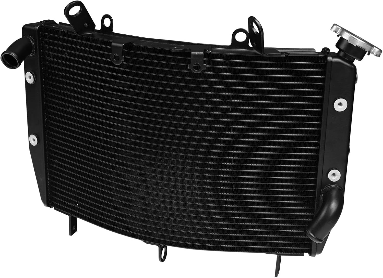 Radiador de enfriamiento de motor de aluminio TCMT para Yamaha YZF-R6 YZFR6 2006-2016