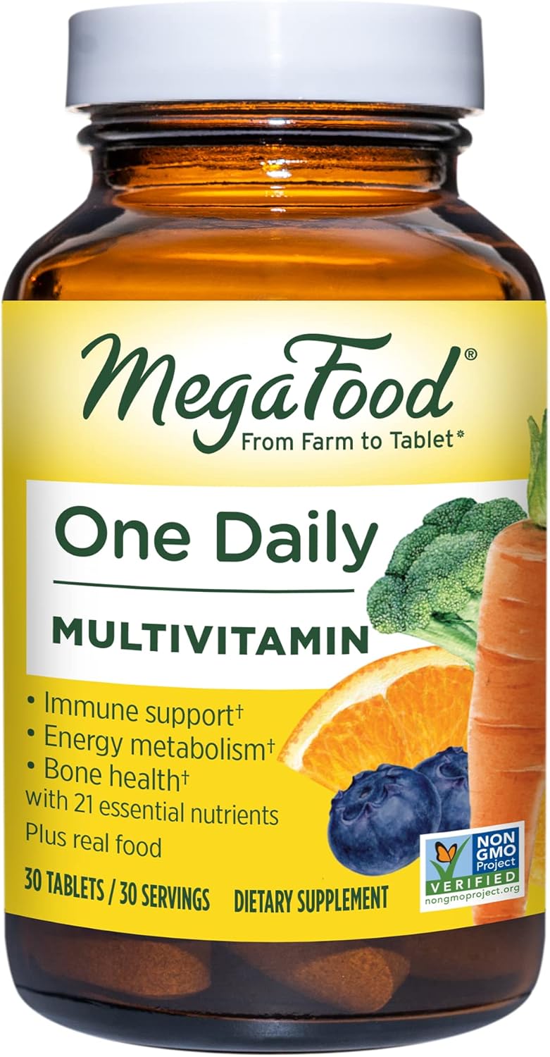 MegaFood, One Daily, estimula la optimización de la salud y bienestar, 30, 1, 1