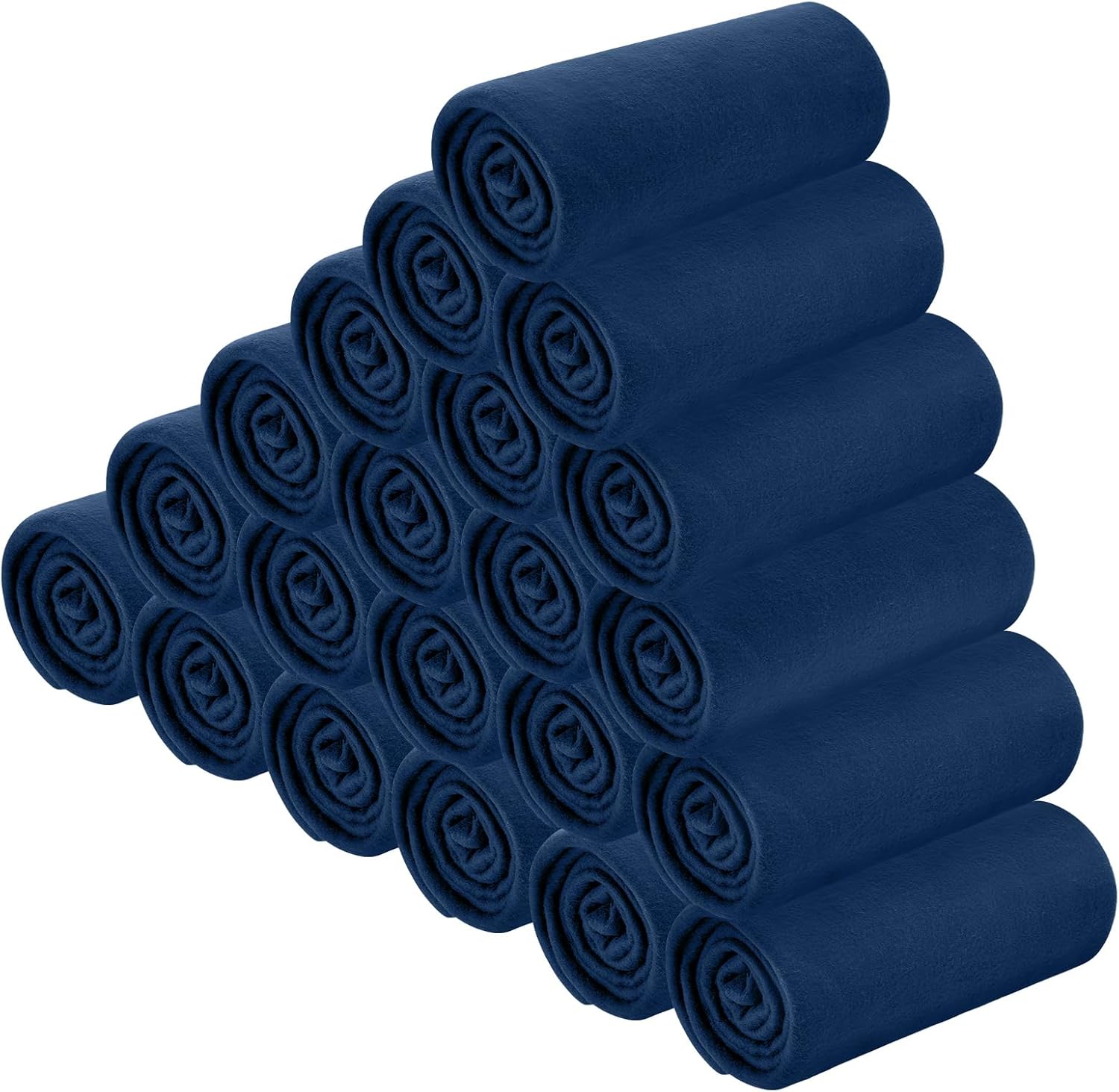 60 mantas de forro polar de 50 x 60 pulgadas, mantas suaves de microfibra de poliéster sólido, manta acogedora para recuerdos de boda, mascotas,