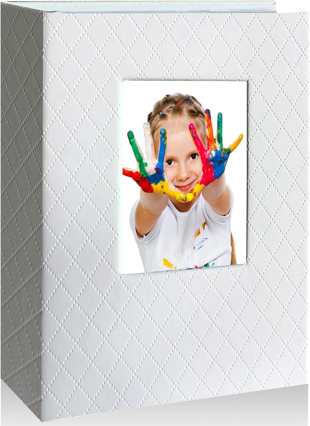 Zoview Art Álbum de fotos pequeño portátil de 4 x 6 pulgadas, cada 28 páginas transparentes con capacidad para 56 imágenes, mini álbumes de piel