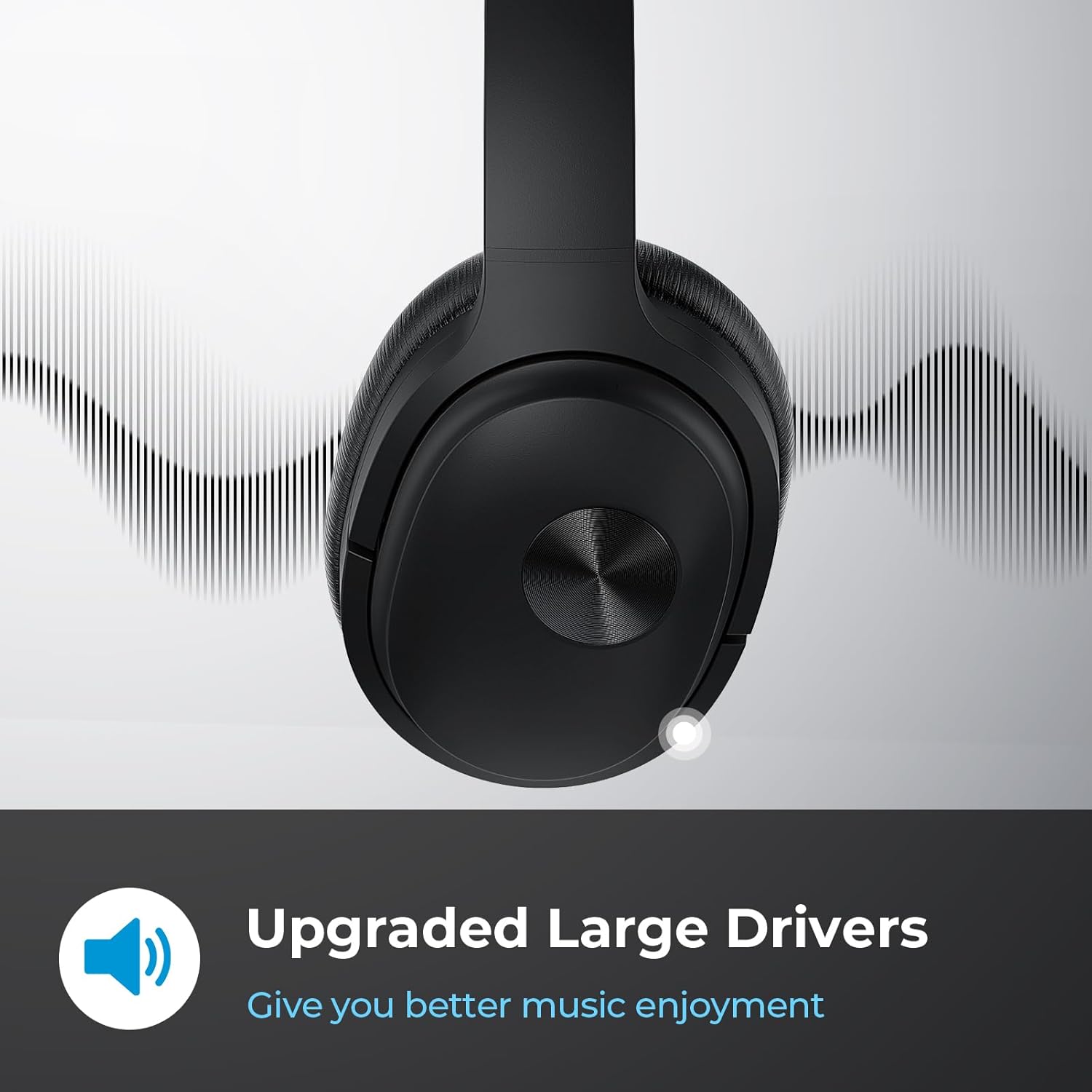 phonicgrid SE7 – Auriculares híbridos con cancelación activa de ruido, auriculares inalámbricos Bluetooth con cancelación de ruido, llamadas ENC,