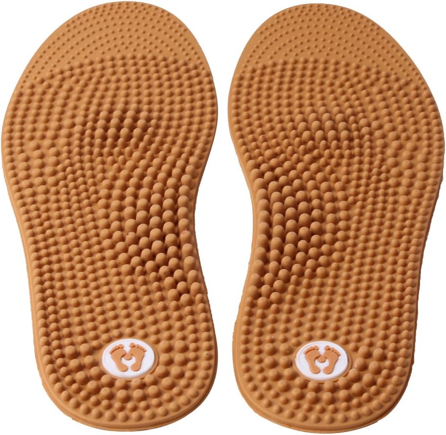 Revs Plantillas de masaje de alta calidad. Plantilla de reflexología suave de nódulos de goma para masajear y revitalizar tu suela. Terapia natural