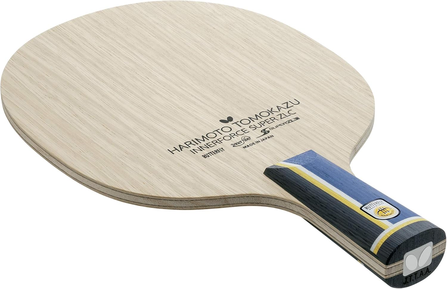 Butterfly Harimoto Innerforce Super ZLC CS – Cuchilla de tenis de mesa  Hoja de fibra de carbono Super ZLC  Hoja profesional de tenis de mesa  Mango