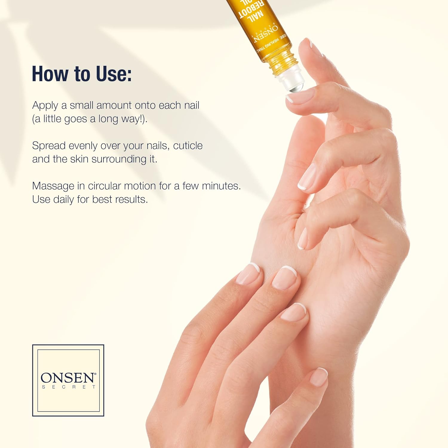 Onsen Secret Kit esencial de reinicio de uñas (aceite) lima de uñas profesional, bloque de pulido de uñas de 3 vías con almohadillas de repuesto