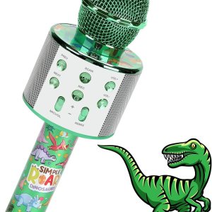 Niskite Micrófono de juguetes para niños pequeños micrófono para niños con dinosaurio – Popular juguetes para niños de 2 3 4 5 6 7 8 años de edad, Niskite Micrófono de juguetes para niños pequeños micrófono para niños con dinosaurio – Popular juguetes para niños de 2 3 4 5 6 7 8 años de edad,