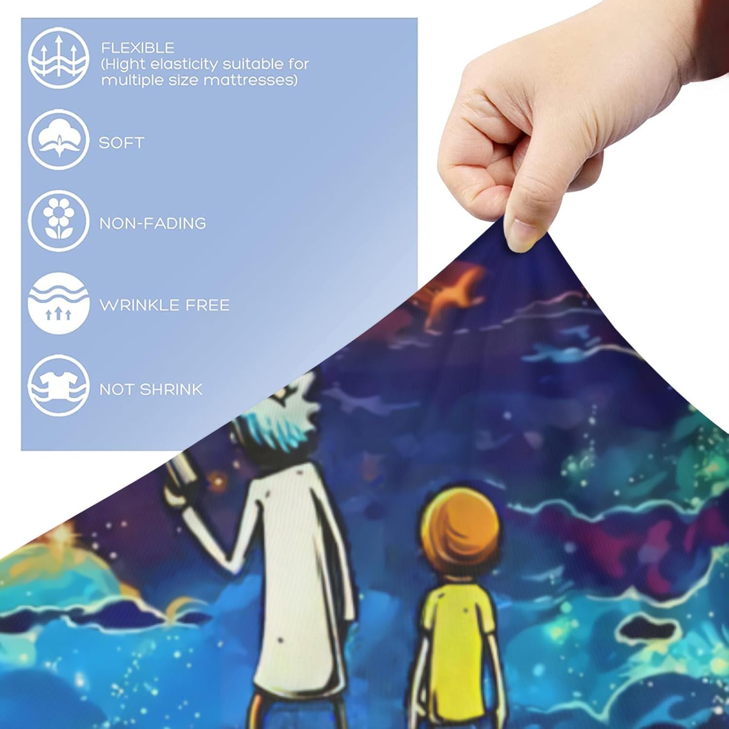 Juego de funda de edredón de anime de dibujos animados de 3 piezas, tamaño matrimonial, juego de ropa de cama con estampado 3D para adolescentes,