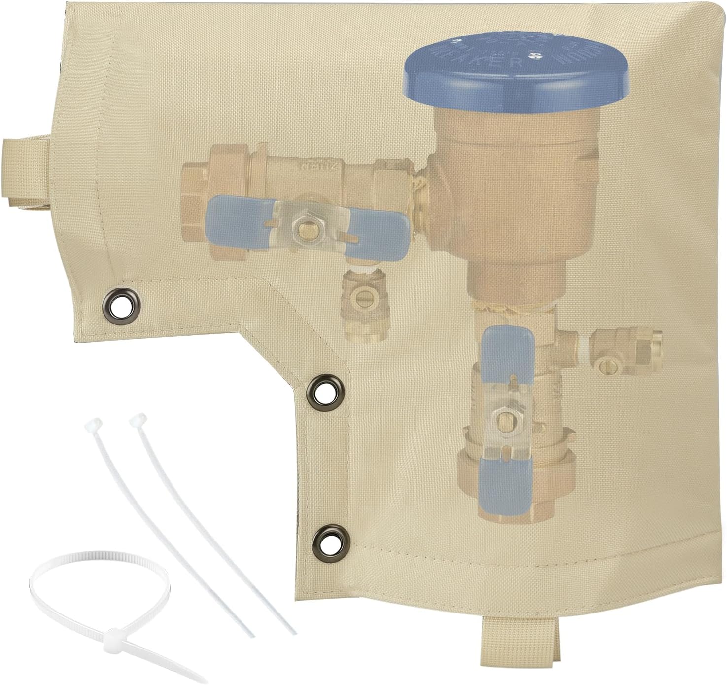 Cubierta de prevención de reflujo, protección de bolsa aislada, cubierta de disyuntor de vacío de presión de aislamiento de tubería de invierno,