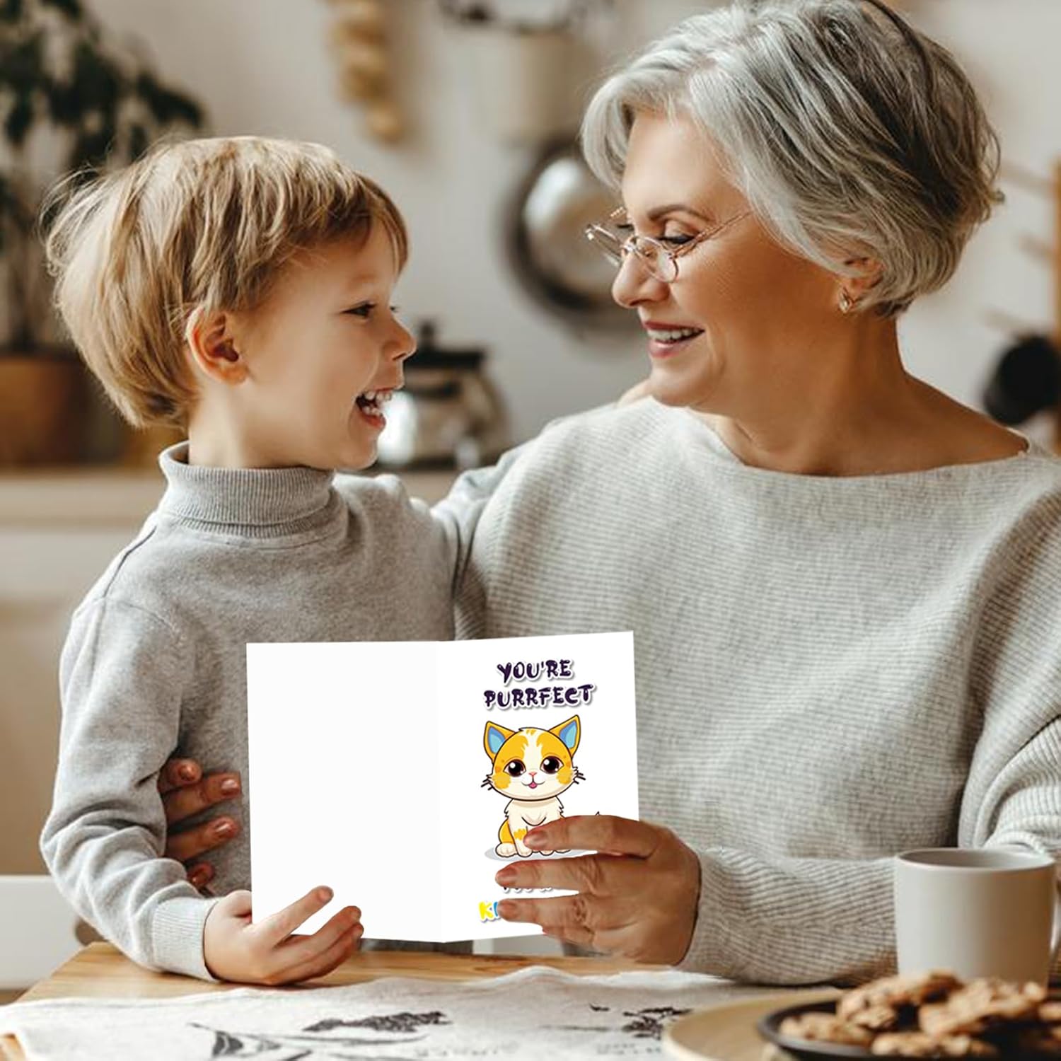 Mczan Divertidas tarjetas de agradecimiento para niños, paquete de 56 tarjetas de agradecimiento con sobres, tarjetas de agradecimiento para niños
