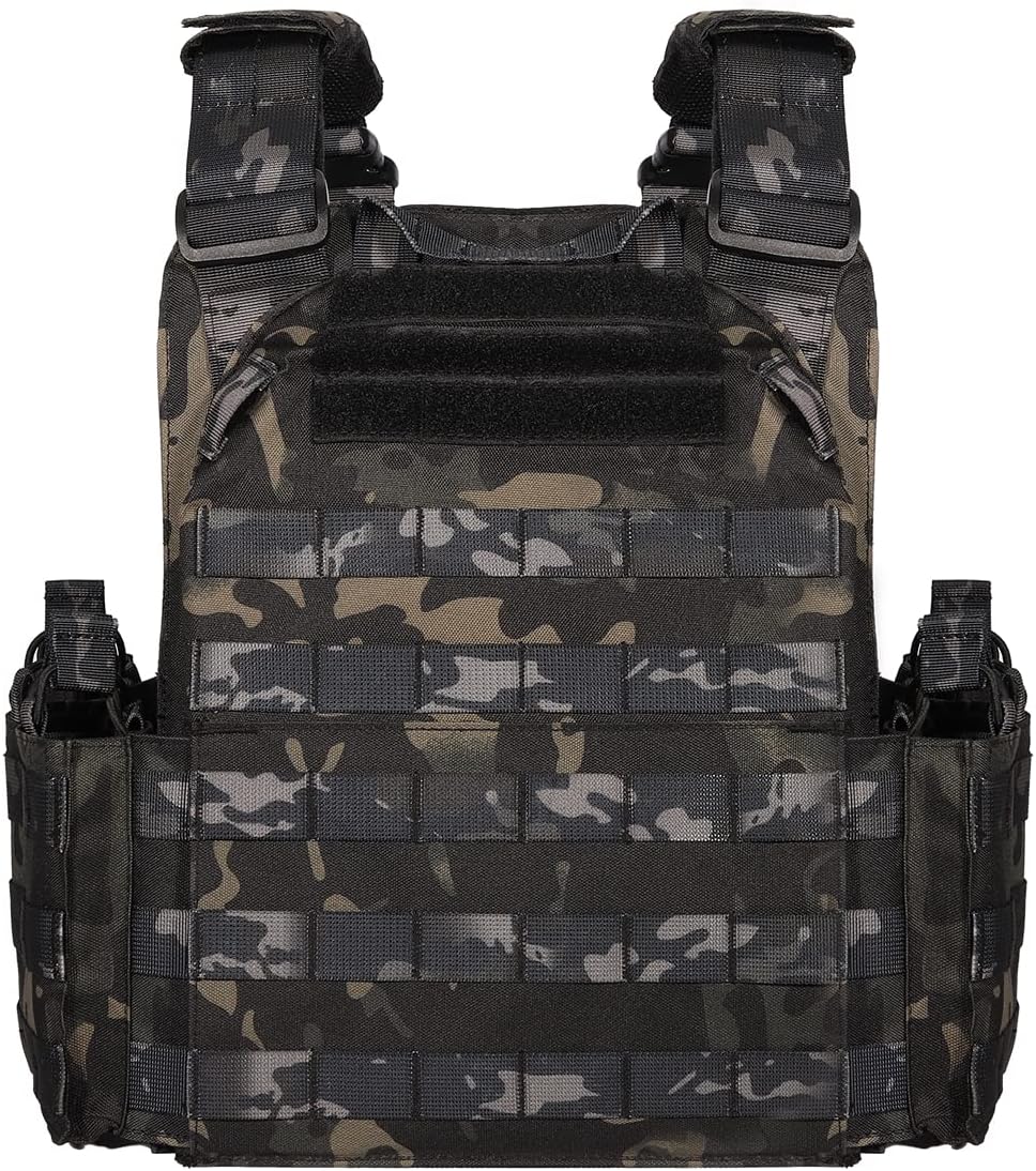 BOMTURN Chaleco táctico de Airsoft para exteriores