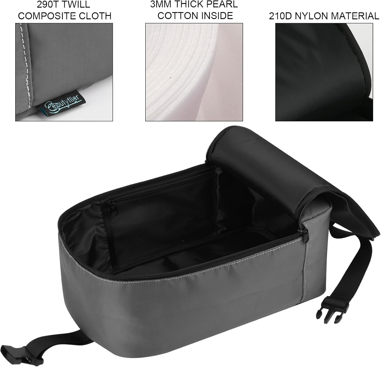 Beautyflier Bolsa de vapor de viaje para almacenamiento de vapor de ropa Conair, funda de transporte portátil para vaporizador, soporte de vapor de