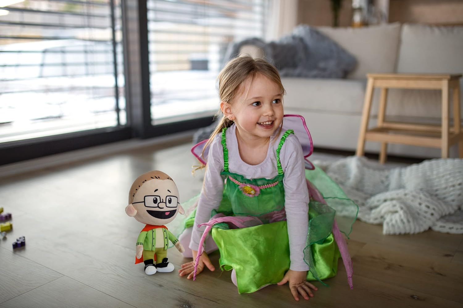 Mighty Mojo Xavier Riddle and The Secret Museum – Paquete de peluches Xavier Riddle – Muñecas de peluche súper suaves – PBS Show – Regalo para niños