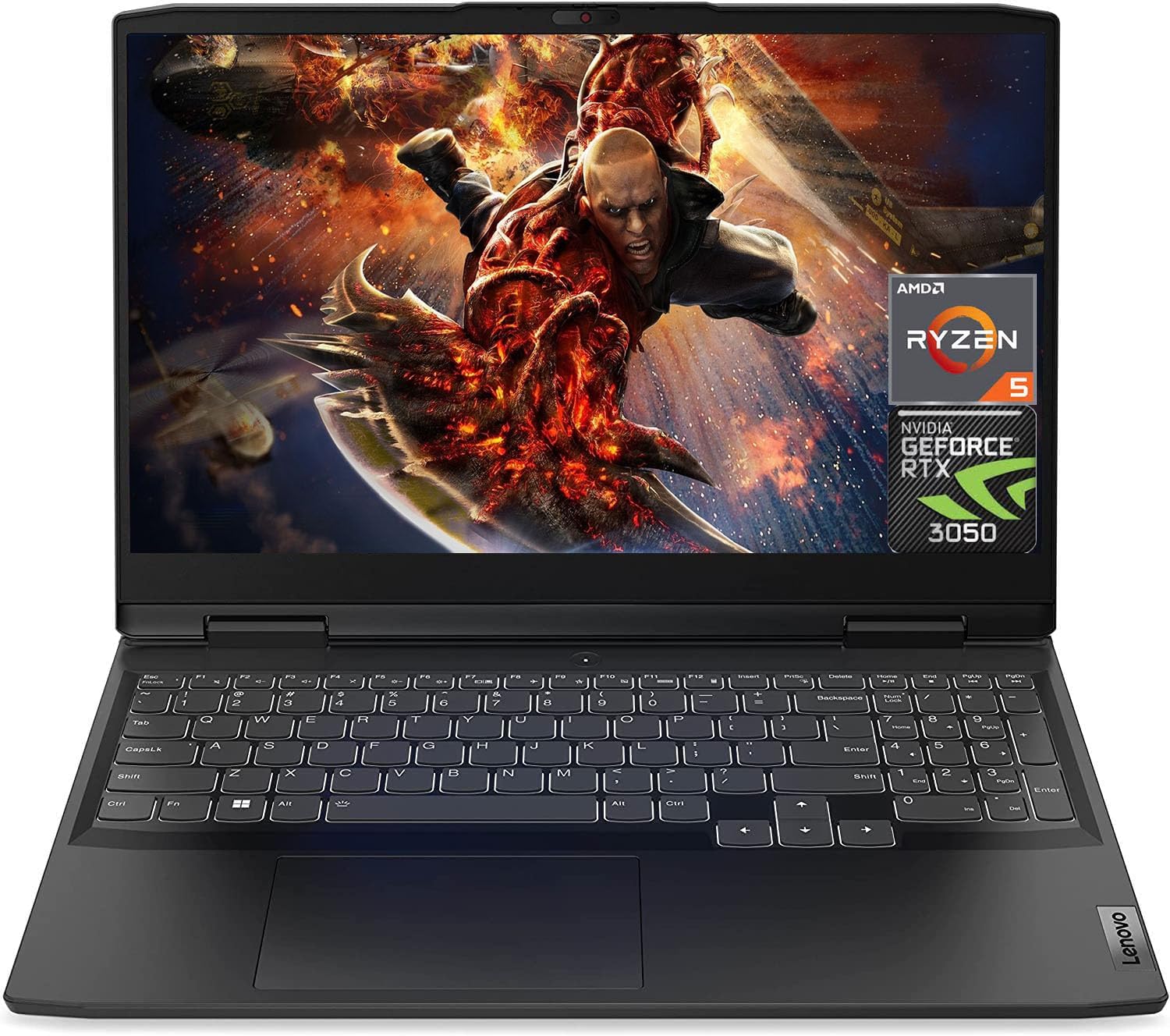 Lenovo Laptop IdeaPad Gaming 3 2023, pantalla FHD de 15.6 pulgadas, procesador AMD Ryzen 5 6600H (hasta 4.5 GHz, 6 núcleos), NVIDIA GeForce RTX