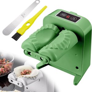 OneNine Nueva máquina eléctrica para hacer albóndigas 2023, máquina automática de gyoza fácil con cuchara y cepillo, 2 modos para envolver bolas de OneNine Nueva máquina eléctrica para hacer albóndigas 2023, máquina automática de gyoza fácil con cuchara y cepillo, 2 modos para envolver bolas de