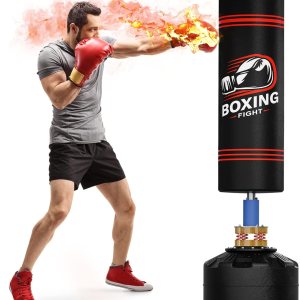 Saco de boxeo con soporte independiente bolsa de boxeo pesada Saco de boxeo con soporte independiente bolsa de boxeo pesada